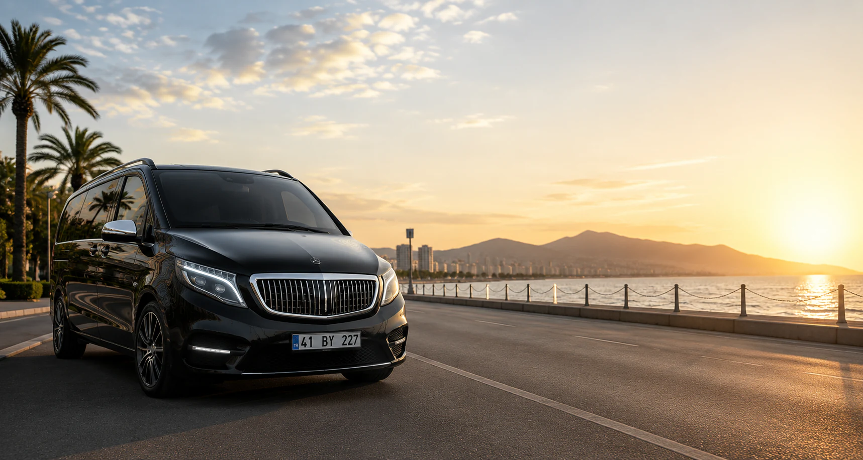İzmir Havalimanı Transfer - Utopia VIP transfer hero görseli